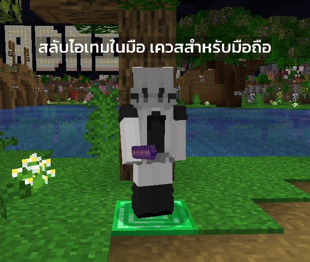 ไอเทมสลับของในมือ